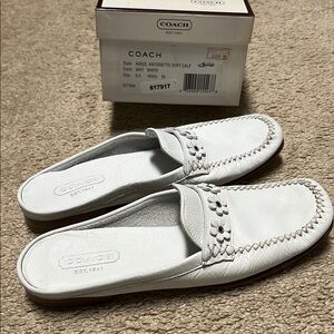 Coach Antoinette Mule Made in Italy